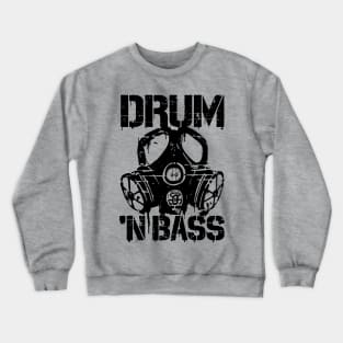 Drum N Bass Gasmask Crewneck Sweatshirt